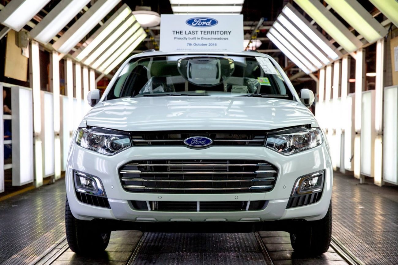 Ford encerra a produção de carros na Austrália após 91 anos Primeira