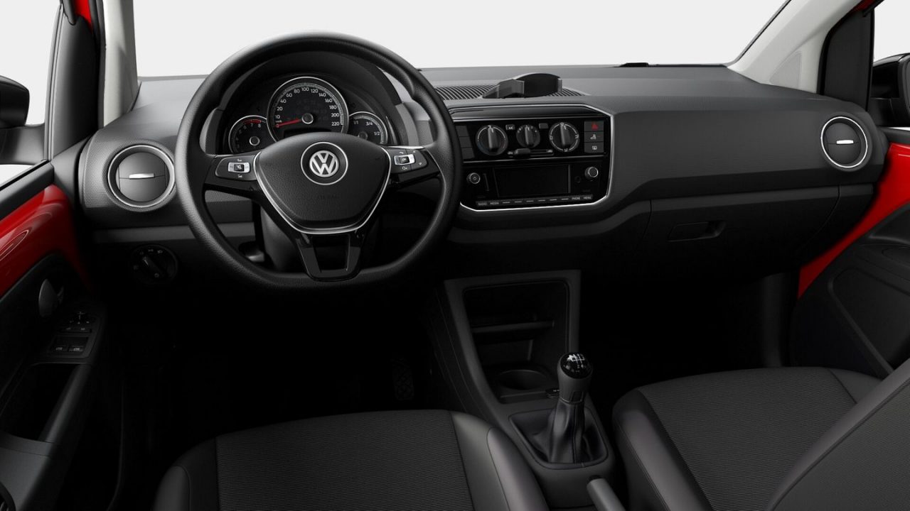 Interior do VW Up Xtreme 2021